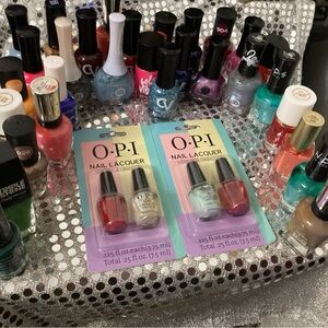 OPI Nail Lacquer Duo - Pink and Cream Shades nail color lot assortment 25